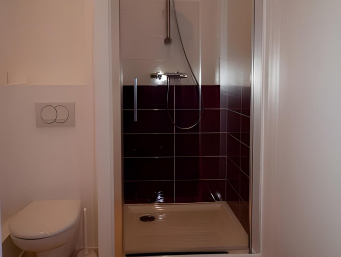 Bathroom 3, Logis Hotel Au Moyne de Saire, Manche