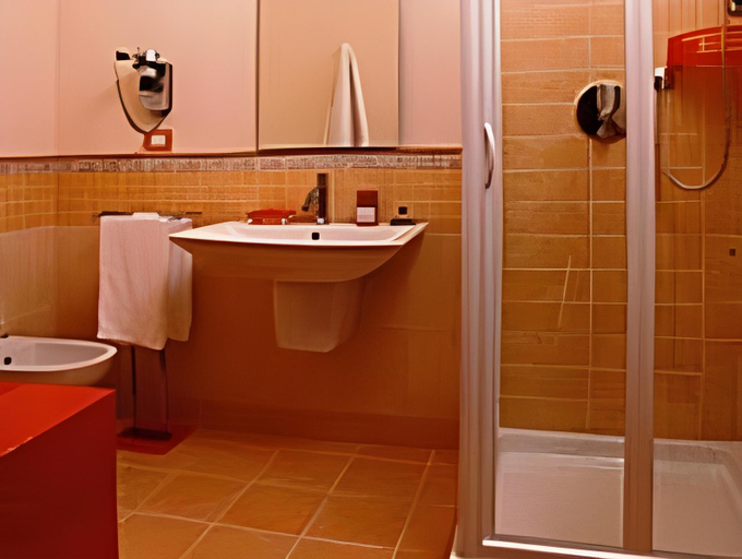 Bathroom 3, Hotel Locanda Da Carla, Pavia
