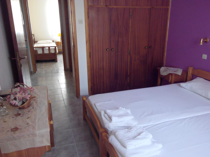 Bedroom 2, Liossis Rooms & Apartments, Thessaly