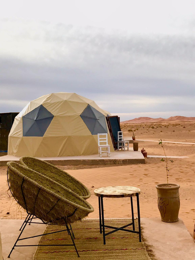 Public Area, Desert Domes Camp, Errachidia