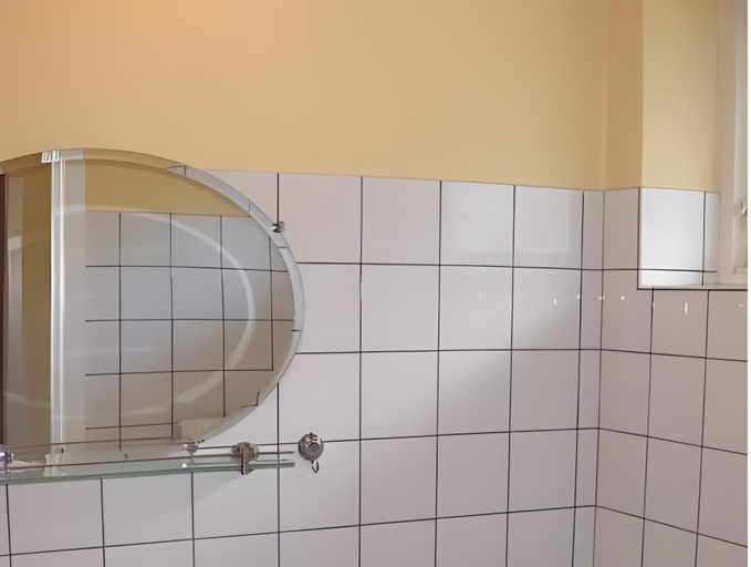 Bathroom, Motel Garni Blavand, Varde