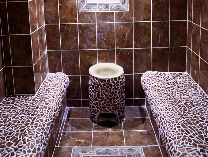 Bathroom 3, La Moara Boutique Hotel, West Macedonia