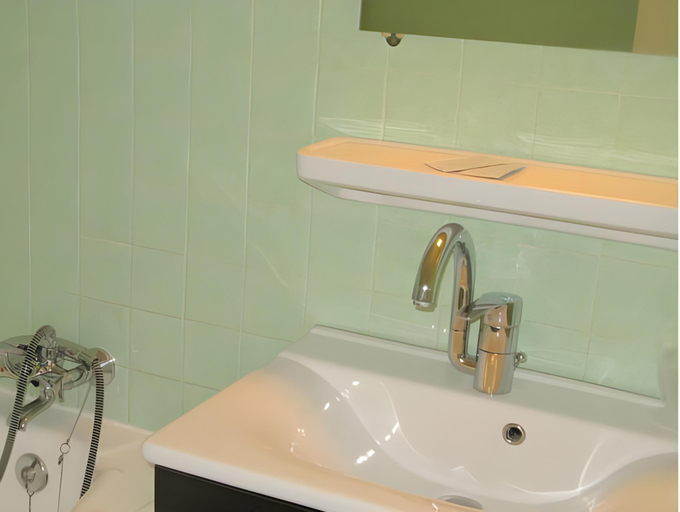 Bathroom 3, Hotel Viallet, Savoie