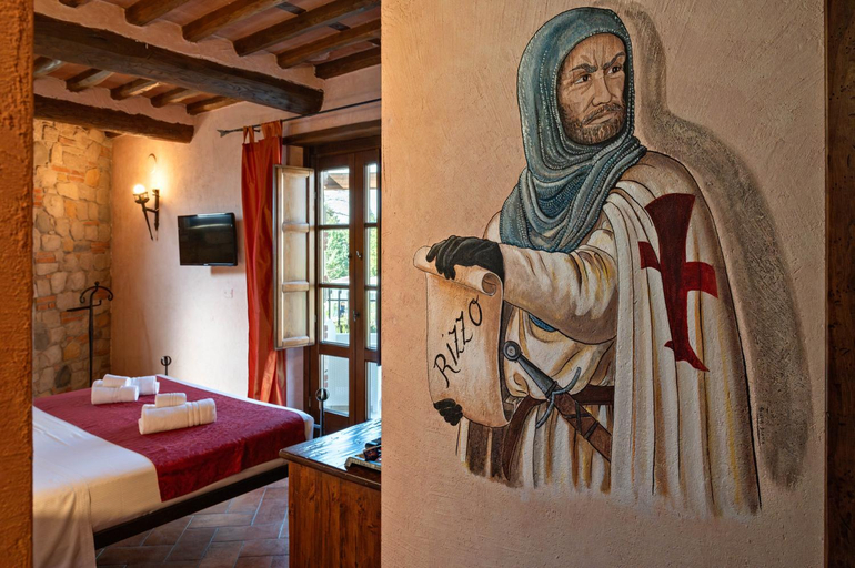 Bedroom 3, Castello dei Templari, Lucca