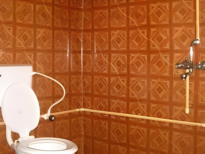 Bathroom 2, Temple Garden Cottages, South Goa