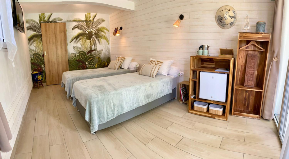 Bedroom 4, La Case O zoizos, Saint-Joseph
