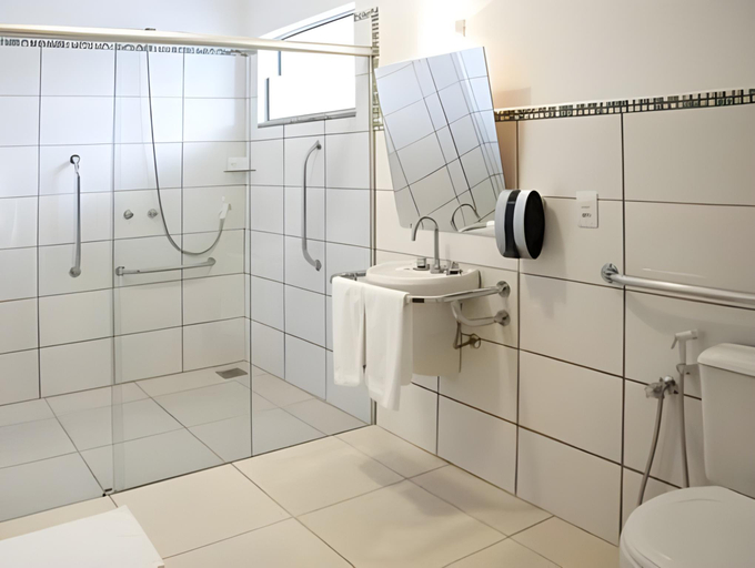 Bathroom 4, Ville Hotel Gramadao, Votuporanga