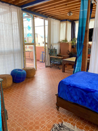 Bedroom 2, Riad Jbara, Rabat