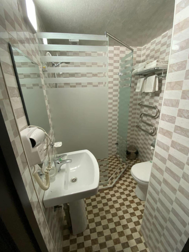 Bathroom 3, Tourist INN Hotel, Tashkent City