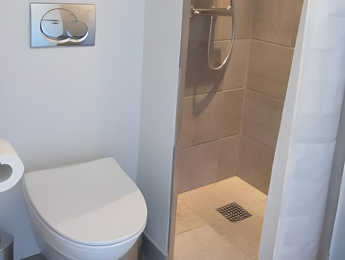 Bathroom 2, Vestervang Bed & Breakfast, Herning