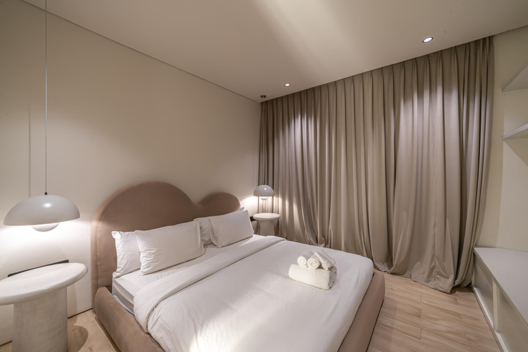 Bedroom 3, Villa Kiyoji: Brand New Minimalistic 3BR in Umalas, Badung