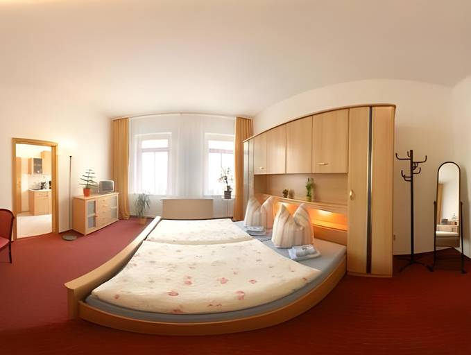 Bedroom 2, Hotel via City Leipzig Mitte, Leipzig