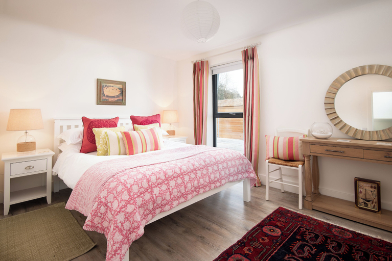 Bedroom 2, Wild Chive Lodge, Brada Quarry, Northumberland