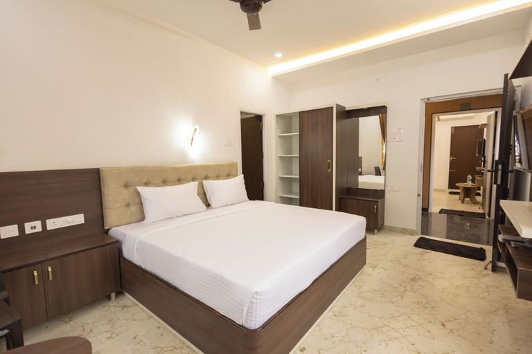 Bedroom 3, Hotel Kurunjii Residency, Salem