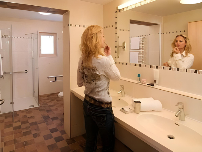 Bathroom 2, Appartements Bergsonne, Kitzbühel