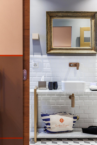Bathroom 5, Art Hotel Riposo, Locarno