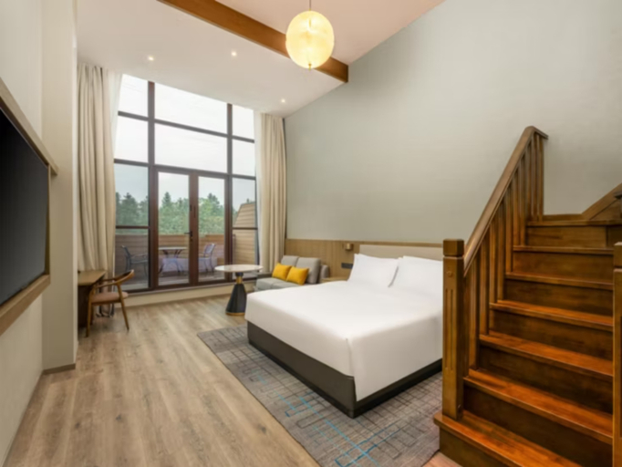 Bedroom 3, Holiday Inn JIUHUA MOUNTAIN HOT SPRING, Chizhou