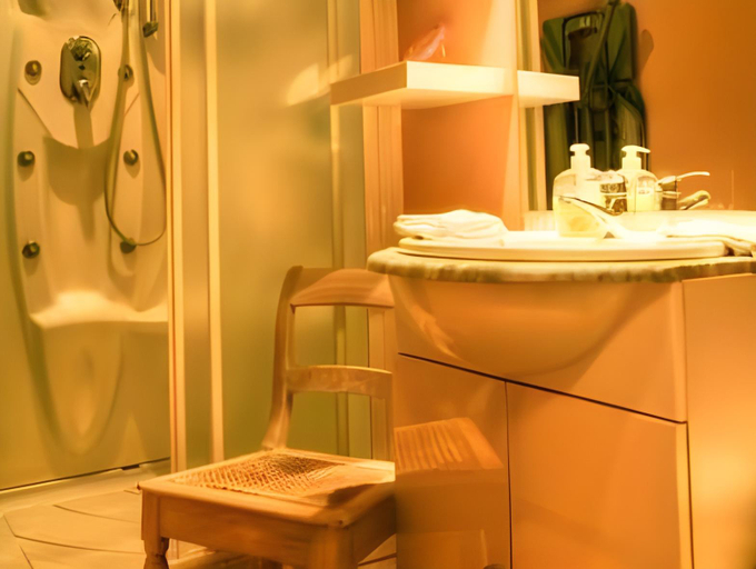 Bathroom 2, B&B Ter Vesten, West-Vlaanderen
