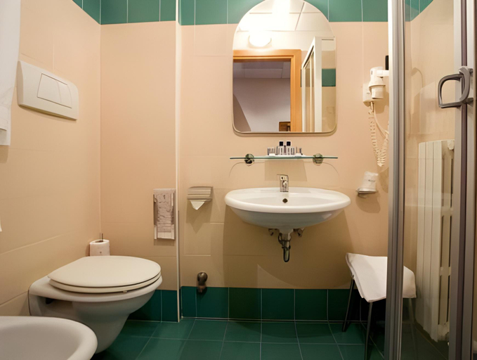 Bathroom 4, Classic Hotel Tulipano, Terni