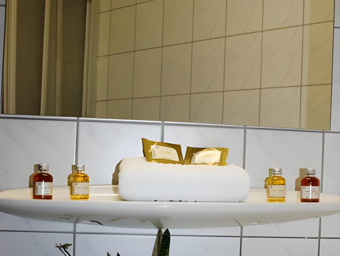 Bathroom 3, Logis Hotel Restaurant Au Boeuf, Bas-Rhin