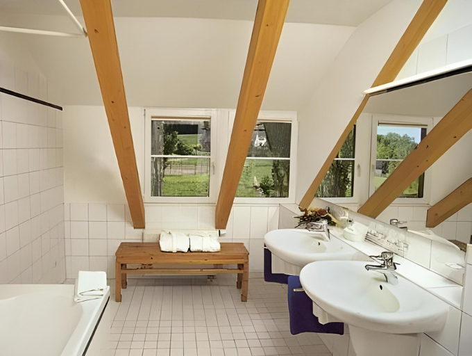 Bathroom 3, Landidyll Hotel Erbgericht Tautewalde, Bautzen