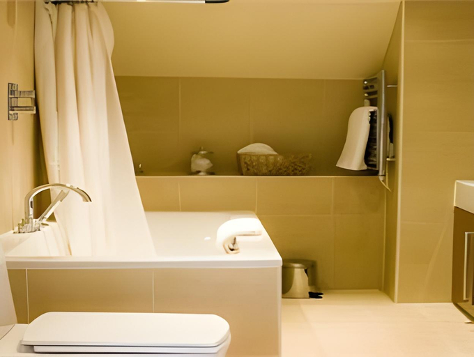 Bathroom 4, Boscundle Manor, Cornwall