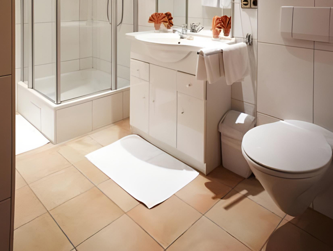 Bathroom 4, Parkhotel Krone, Emmendingen