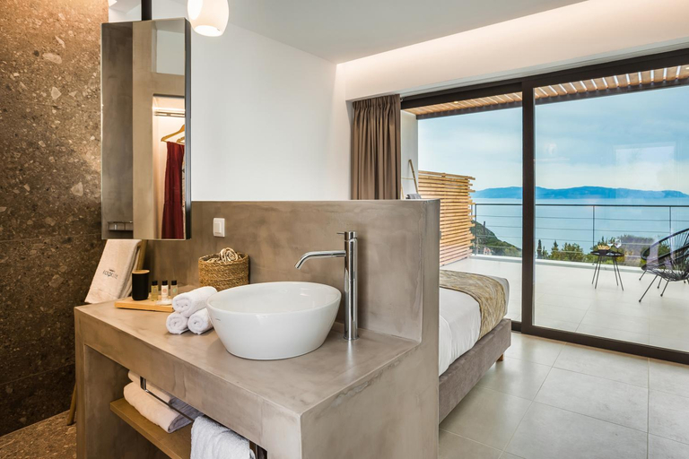 Bathroom 4, Kefalonian Escape Suites, Ionian Islands