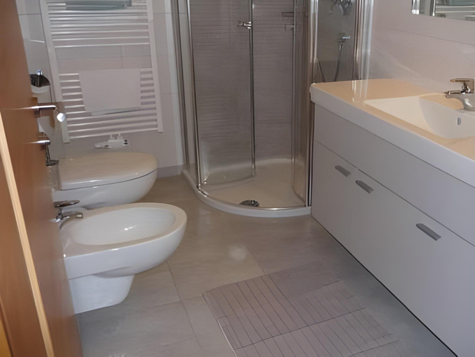 Bathroom, Residence Prapoz, Bolzano