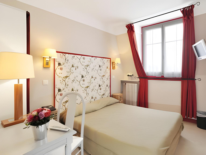 Bedroom 2, Hotel Villa Sorel - Paris Boulogne, Hauts-de-Seine