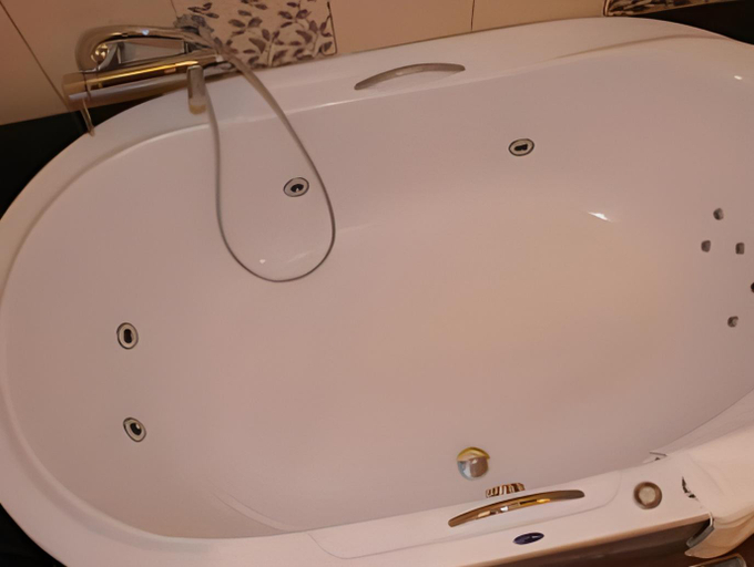 Bathroom 4, Samos Bay Hotel by Gagou Beach, North Aegean