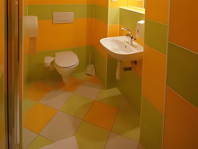 Bathroom 3, Hotel Garni Rambousek, Praha 5