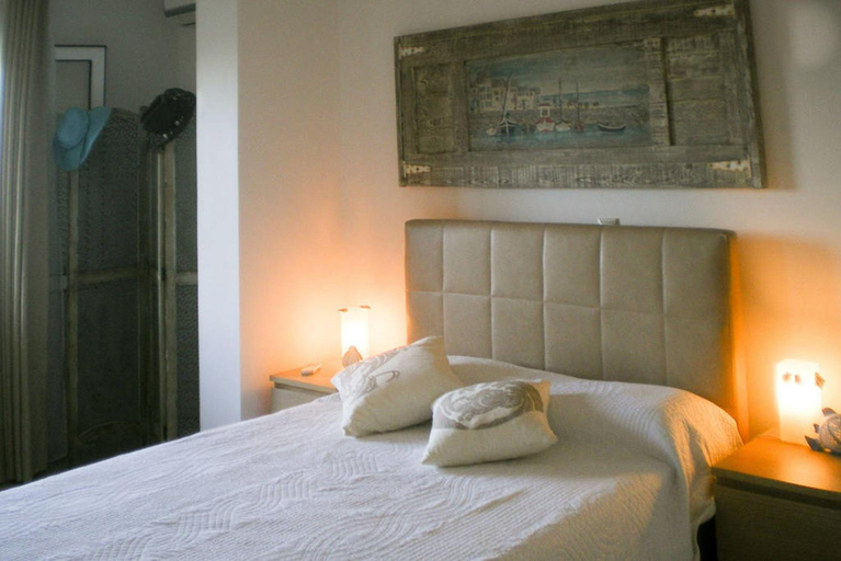 Bedroom 2, Luxury Villa with Pool overlooking a Majestic View, Peloponnese