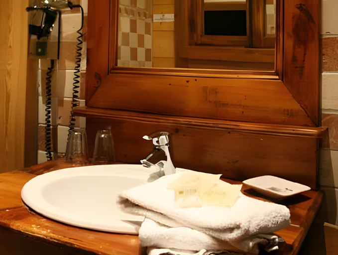 Bathroom 3, Logis Hotels de la Chaussee, Hautes-Alpes