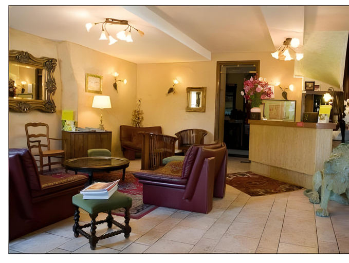 Public Area 3, Logis Hotel Les Voyageurs, Dordogne