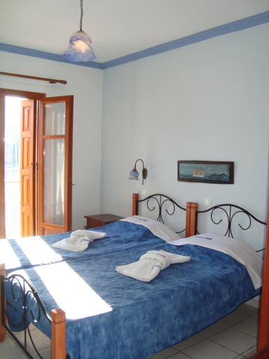 Bedroom 2, Green Hill Studios & Apartments, North Aegean