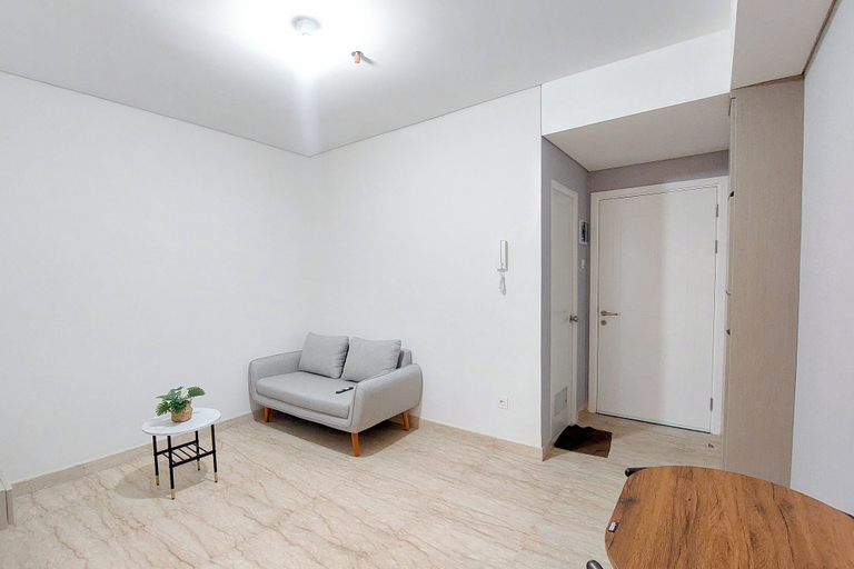 Bedroom 2, Tranquil Space 1Br Apartment At Podomoro City Deli Medan, Medan