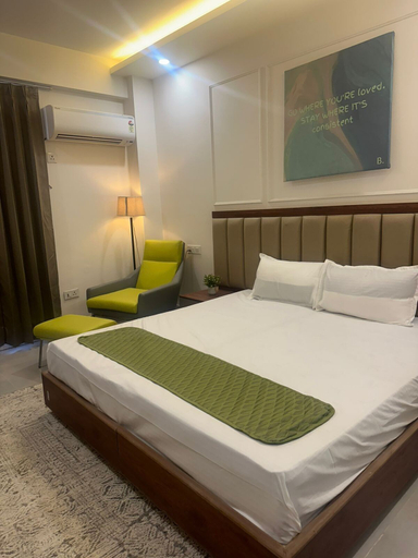 Bedroom 3, Beliv stays gurgaon, Gurgaon