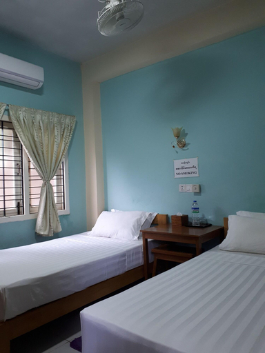 Bedroom 3, Gold Star Guest House, Myingyan