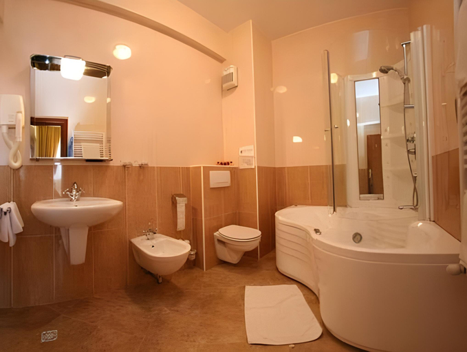 Bathroom 2, Hotel Coandi, Arad