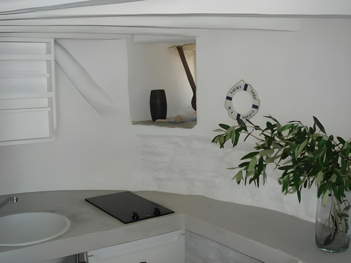 Bathroom 4, Windmill Bella Vista Hotel, South Aegean