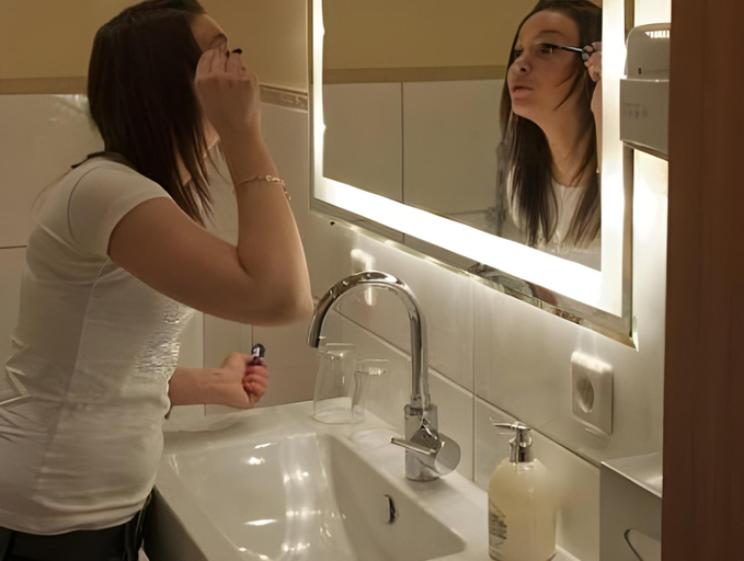 Bathroom 2, Hotel Bentheimer Hof, Grafschaft Bentheim