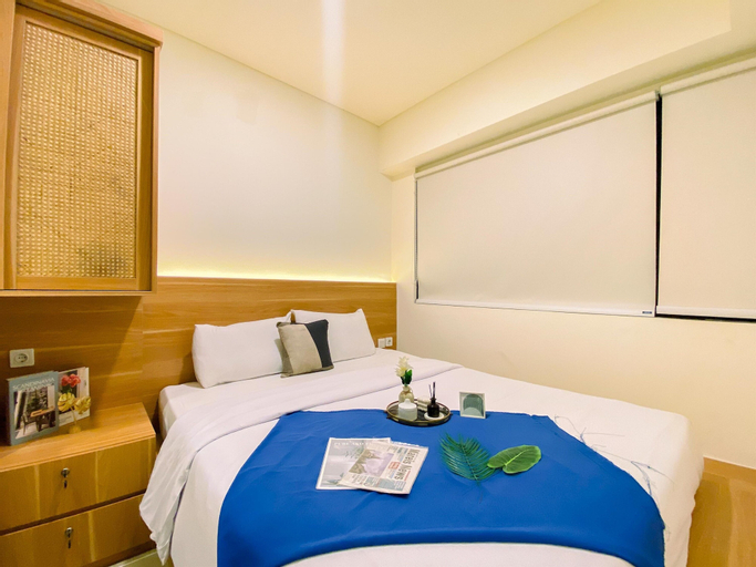 Bedroom 1, Simply And Homey 1Br With Extra Room At Meikarta Apartment, Cikarang