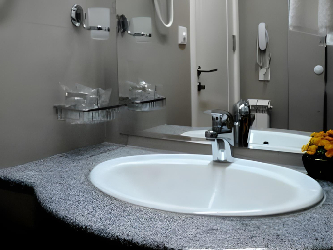 Bathroom 5, Garni Hotel Crystal, Kraljevo