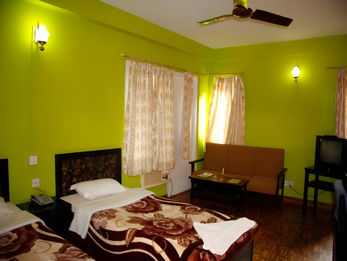 Bathroom 4, Hotel Bed Rock, Gandaki
