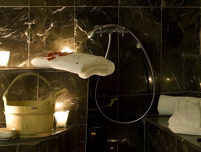 Bathroom 3, Kasbah and Spa Agounsane Hotel, Al Haouz
