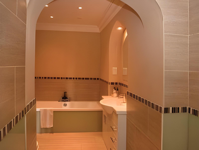 Bathroom 4, Parc Le Breos House, Swansea