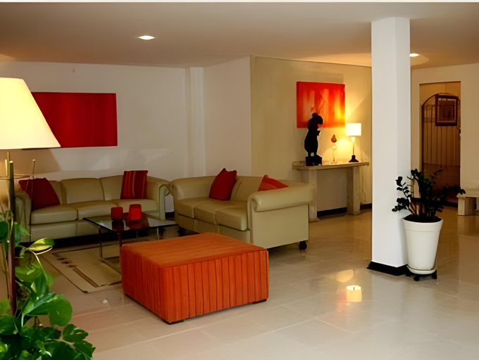 Public Area, Hotel CasaBlanca, Águas de Lindóia