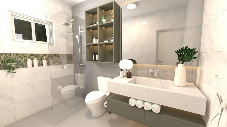 Bathroom 5, Milas House, La Romana