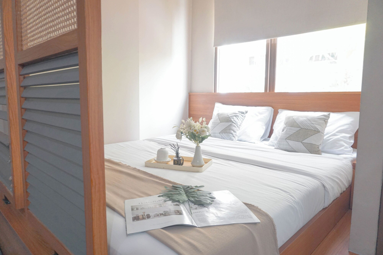 Bedroom 2, Homey Studio LRT City Jatibening Apartment, Bekasi